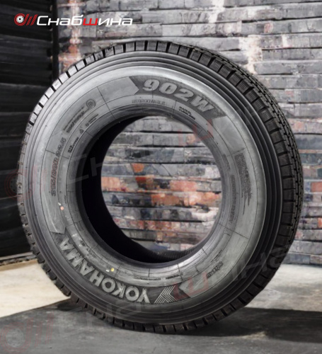 Грузовая шина Yokohama 902W 315/80 R22.5 154/150M, ведущая ось