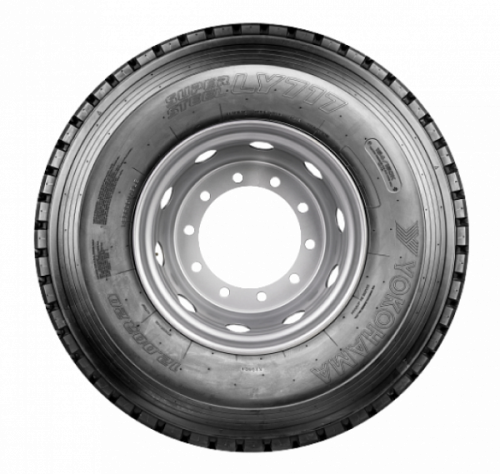 Грузовая шина Yokohama LY717 13 R22.5, ведущая ось