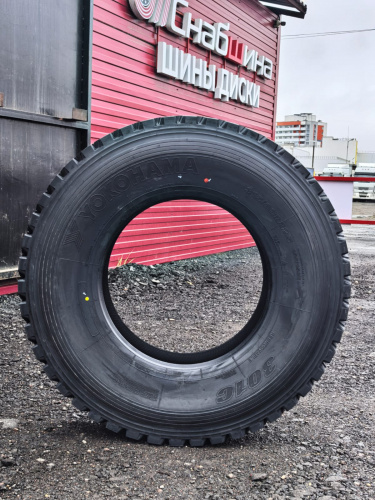 Грузовая шина Yokohama 301C 315/80 R22.5 156/150K, ведущая ось
