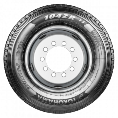 Грузовая шина Yokohama 104ZR 12 R22.5, рулевая ось